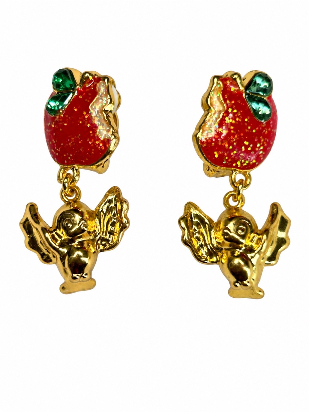 Vintage Disney Snow White Clip-On Earrings (1980-90’s)